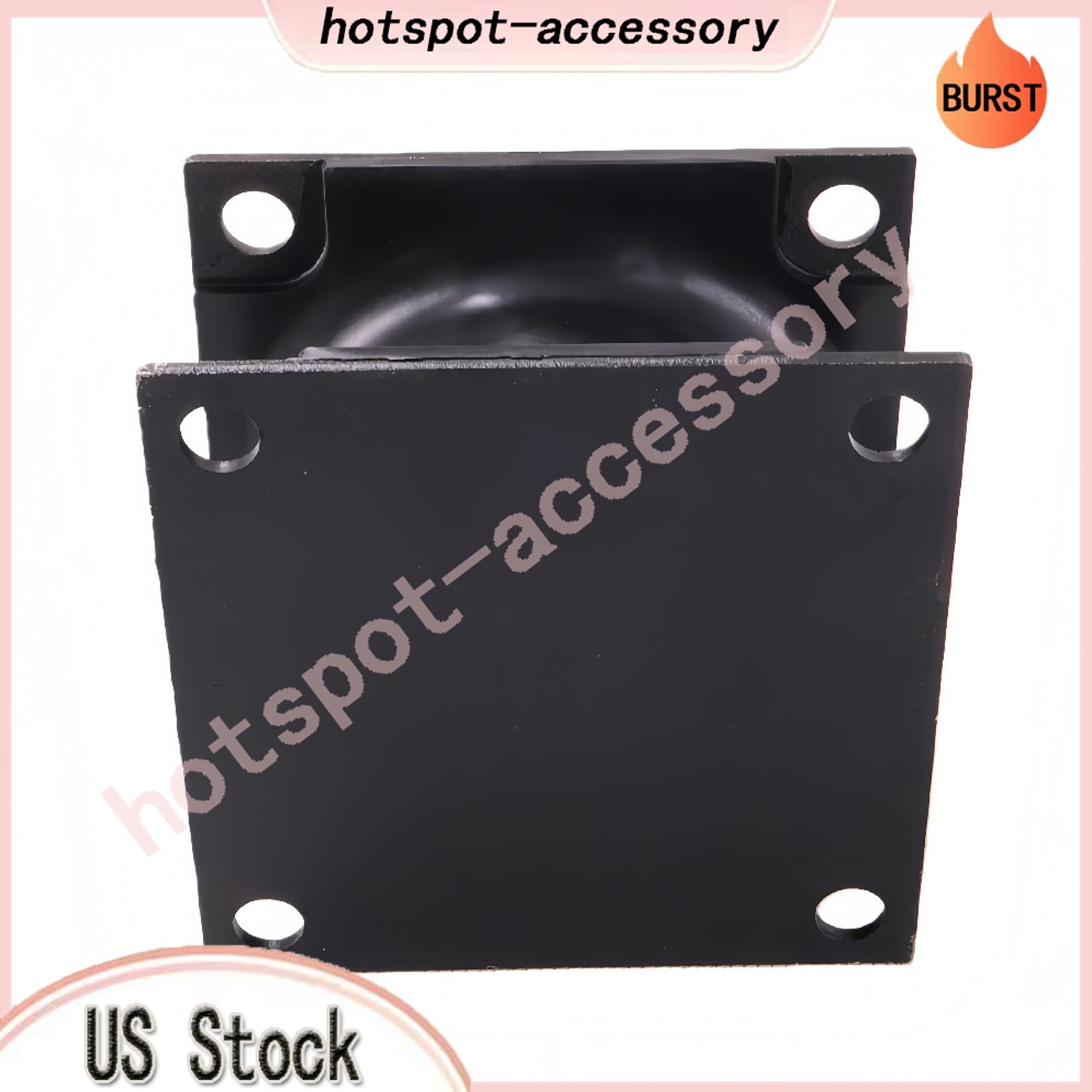 4PCS Vibratory Plate Compactor Rubber Isolator Shock Mount Fits For Doosan