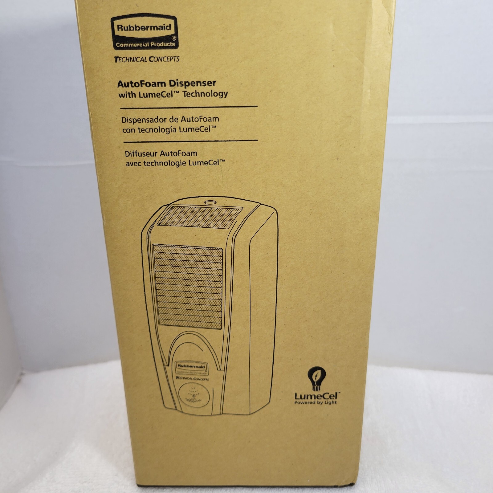 Rubbermaid Commercial AutoFoam Soap Dispenser Touchless LumeCel Technology