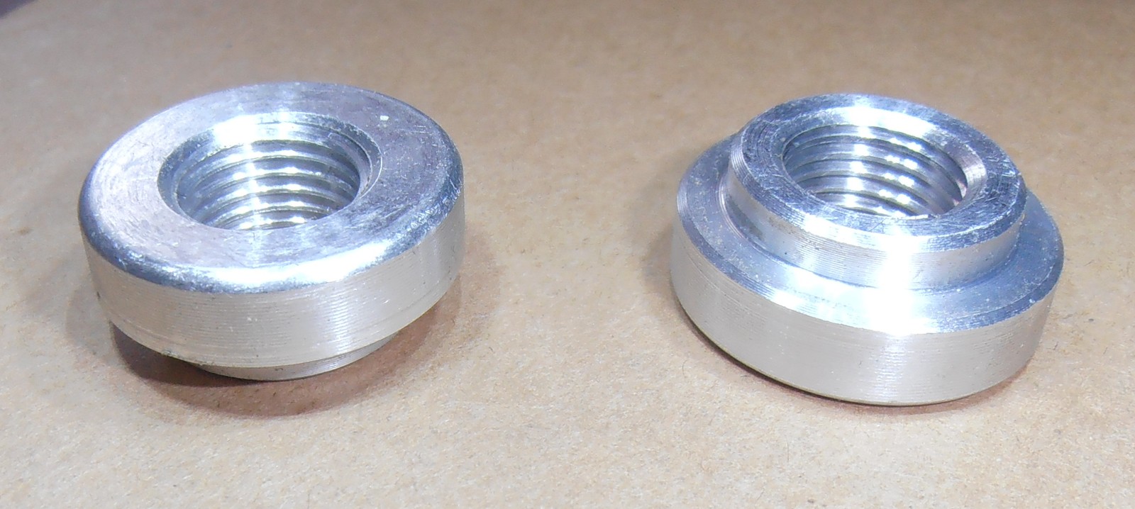 3/8-18 NPT. Weld Bungs STEEL chopper made in the USA.