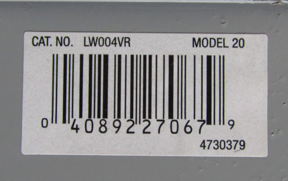 🙌 NEW MURRAY 200 AMP CIRCUIT BREAKER ENCLOSURE 120/240 VAC LW004VR
