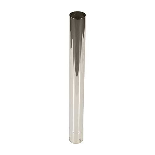 Exhaust Stack Pipe 2-3/8″ x 24″ Straight Chrome