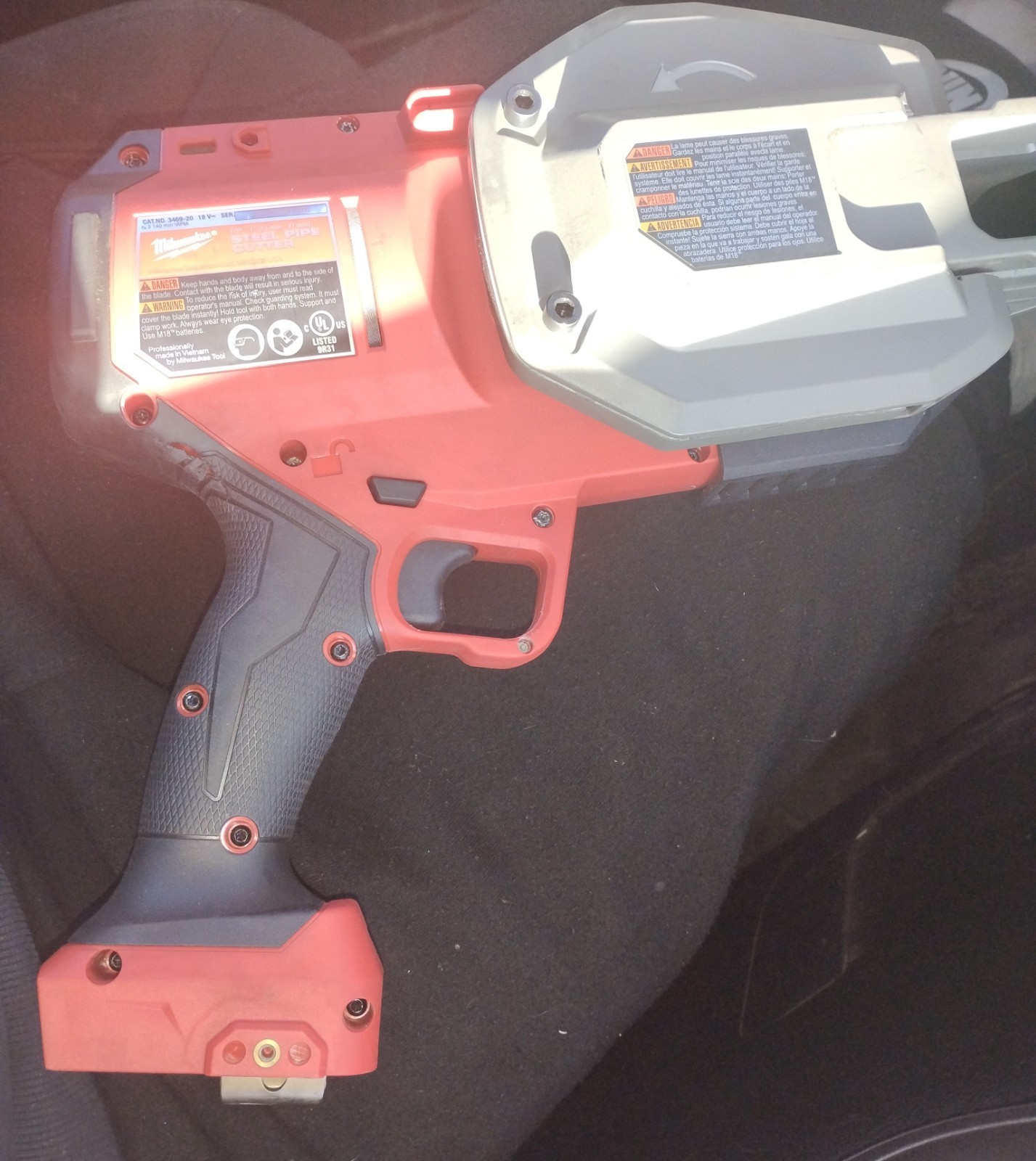 Milwaukee 3469-20 M18 FUEL™ ½”-1” Steel Pipe Cutter