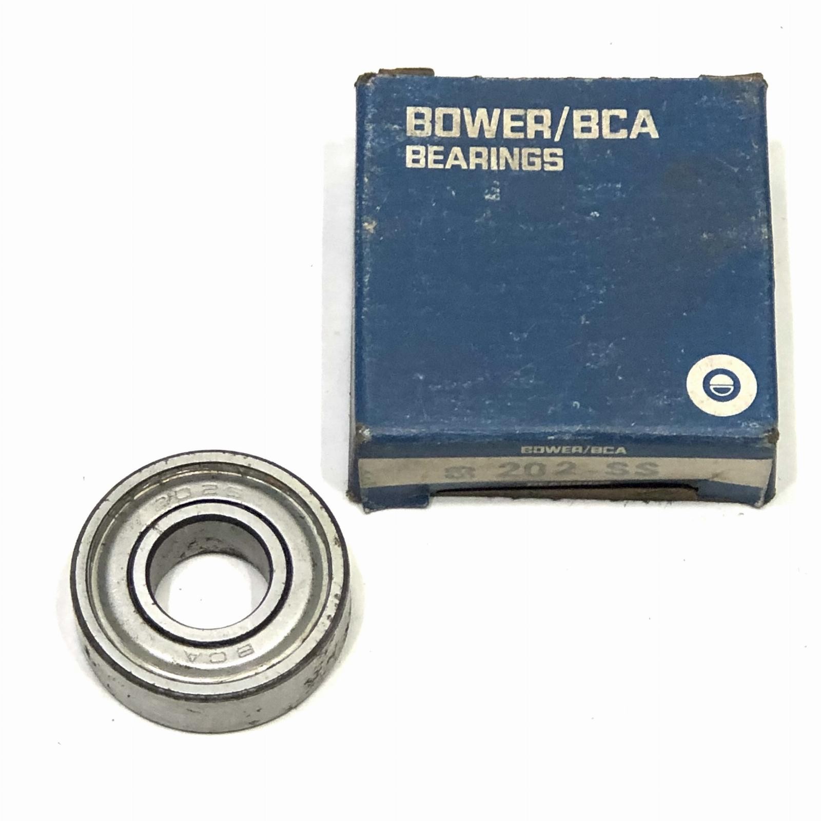Bower Bca 202-SS Deep Groove Ball Bearing