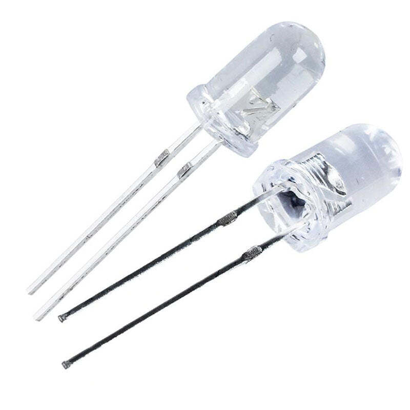 10pcs 5mm Red LED Lights 1.8-3.4V