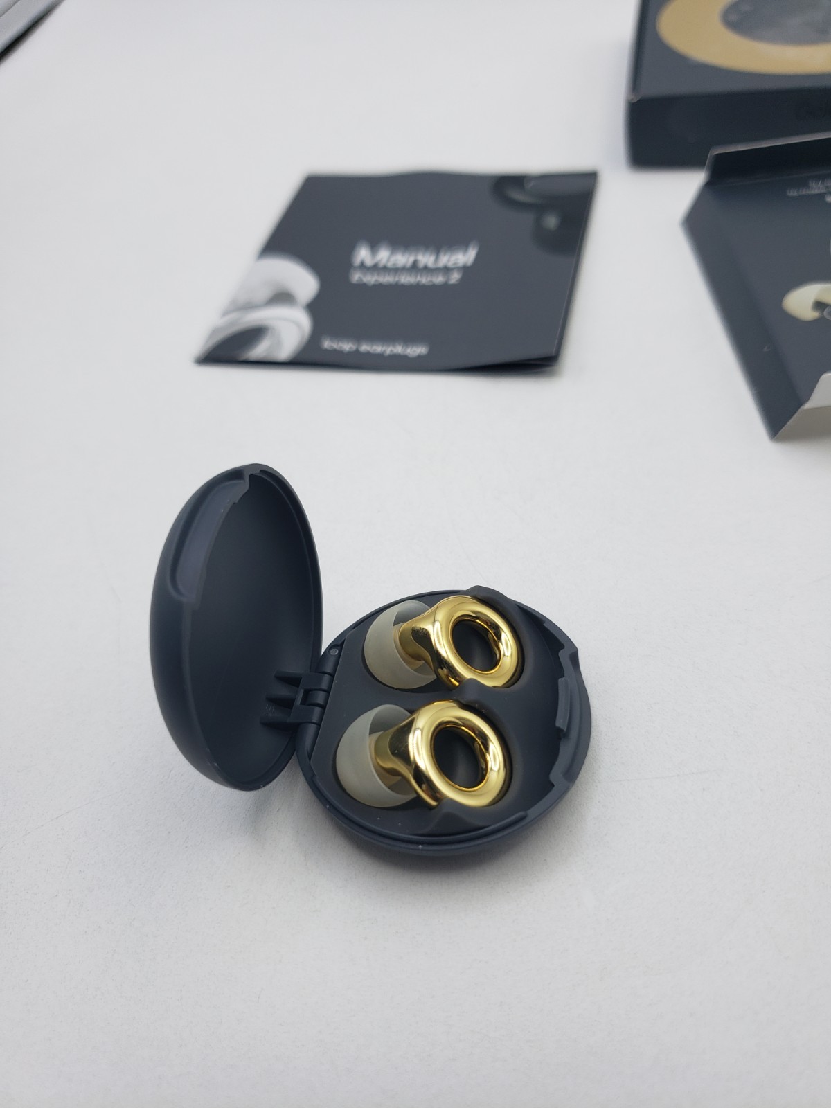 Loop Experience 2 Earplugs High Fidelity Hearing Protection Gold – Open Box