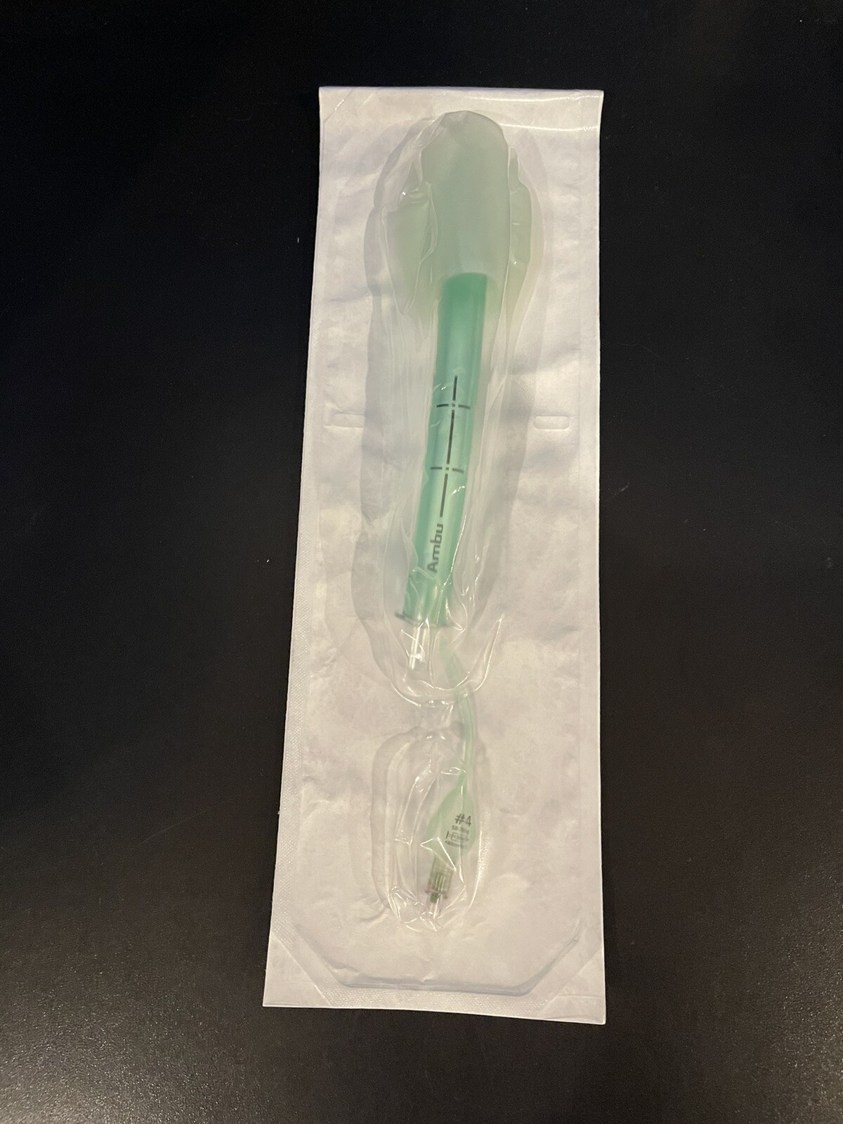 Ambu AuraStraight Single Use Laryngeal Mask Adult Size 4, EXP 2026/07