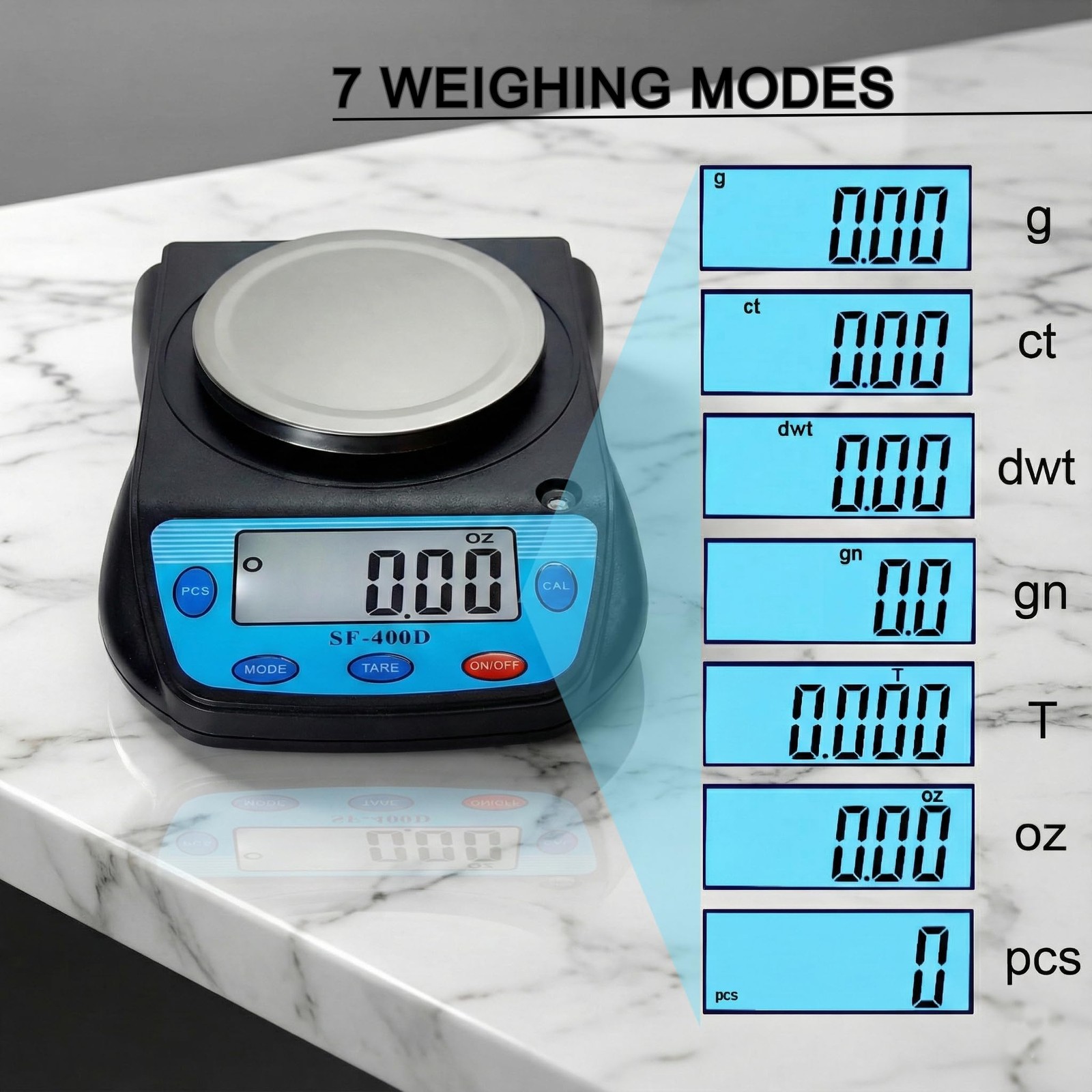 Science Digital Scale Electronic Lab Balance Precision 0.01g Accuracy Laborat…