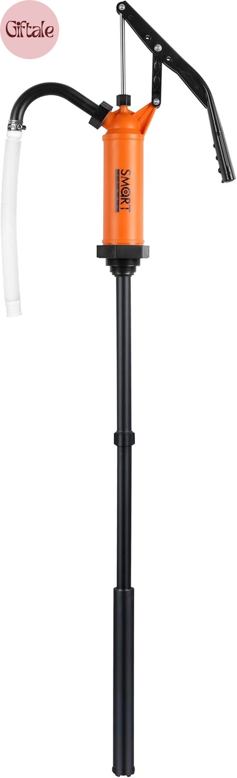 – 55 Gallon Drum Pump | Heavy Duty Manual Rain Barrel Pump for Water, DEF & Corr