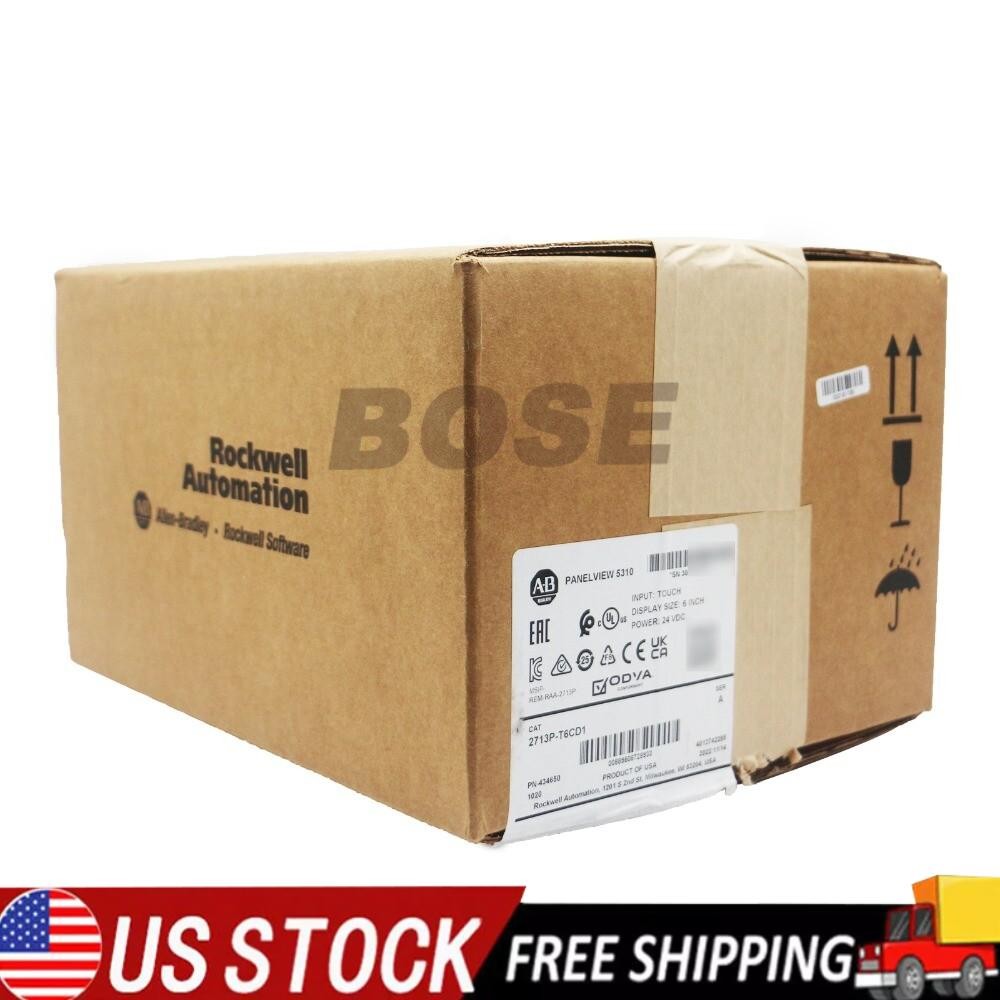 NEW AB 2713P-T6CD1 Panelview 5310 6” Graphic Terminal Touch Screen 2713PT6CD1