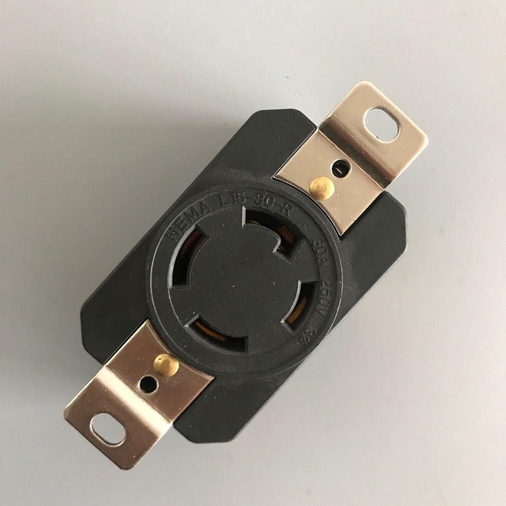 L15-30 Connector – NEMA L15-30R Locking Connector, Rated for 30A/250V IBX-L1530R