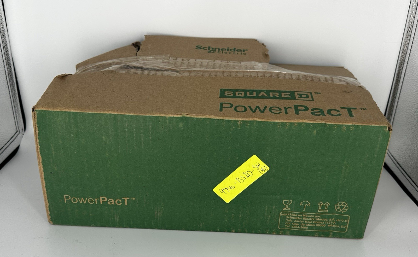 Square D HJA36150U31X PowerPacT 150A 3 Pole 600V Circuit Breaker NIB