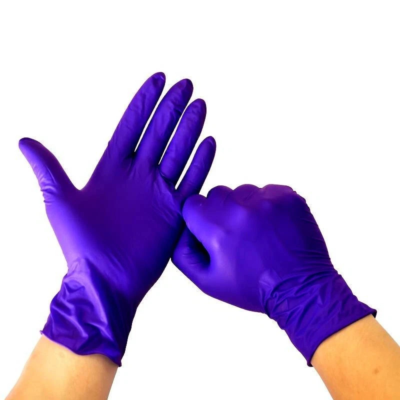 100 Small 4mil Indigo Blue Nitrile Medical Exam Gloves Latex Free Powder Free