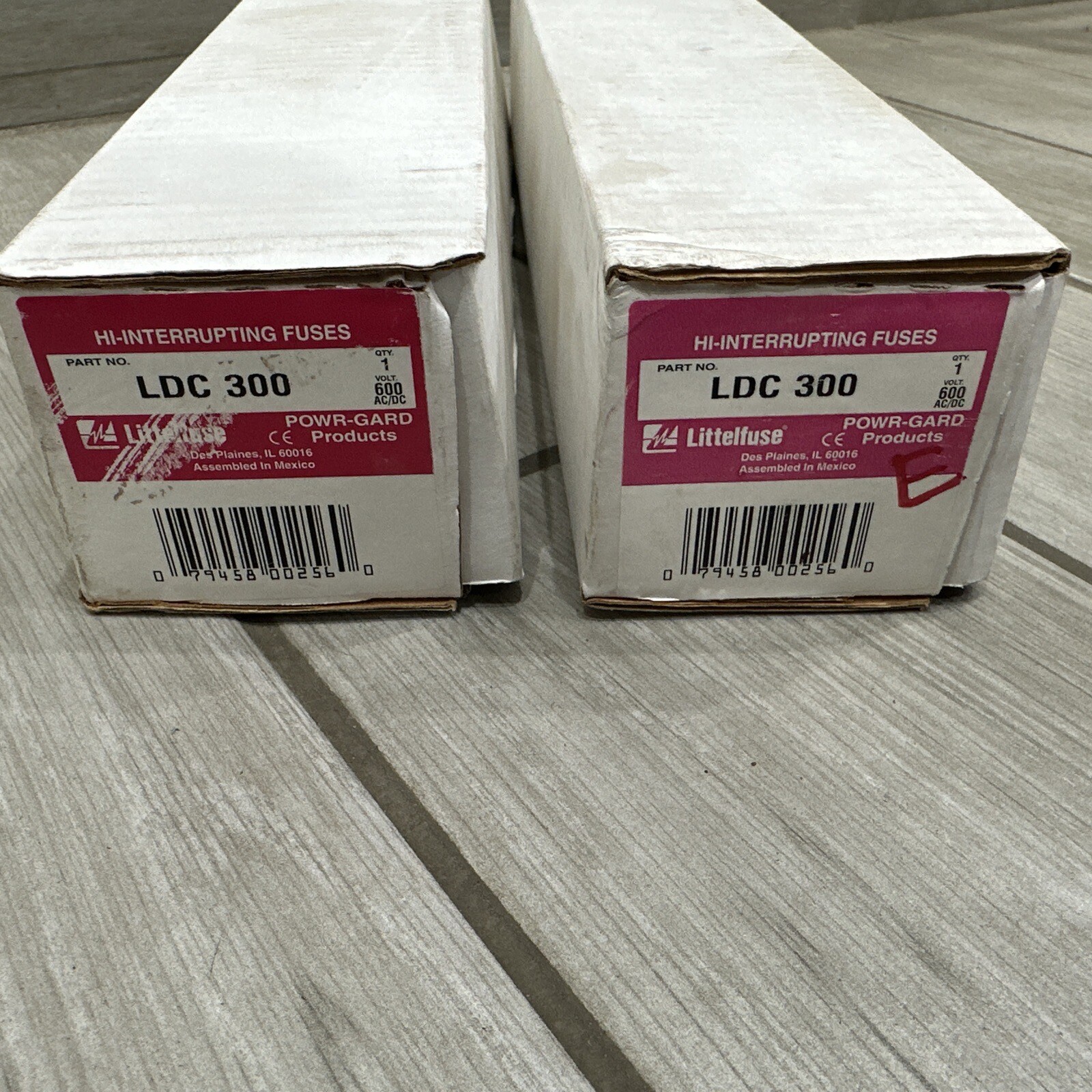 ⚡️Littelfuse LDC 300 Hi-Interrupting Current Limiting Fuse AC/DC 600 VAC VDC