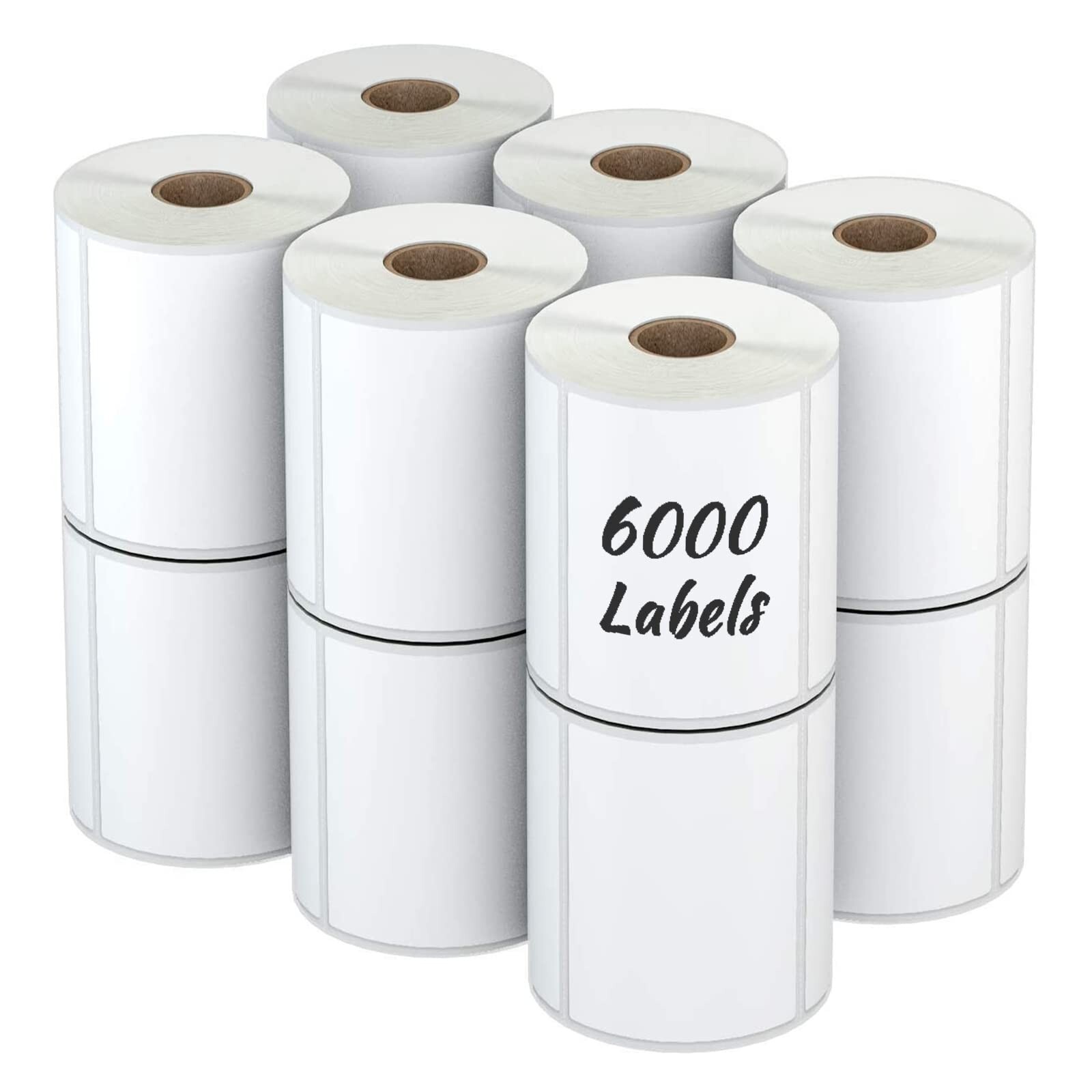 12 Rolls 4″ x 3″ Direct Thermal Label (101mm x 76mm) Multipurpose Shipping Ad…