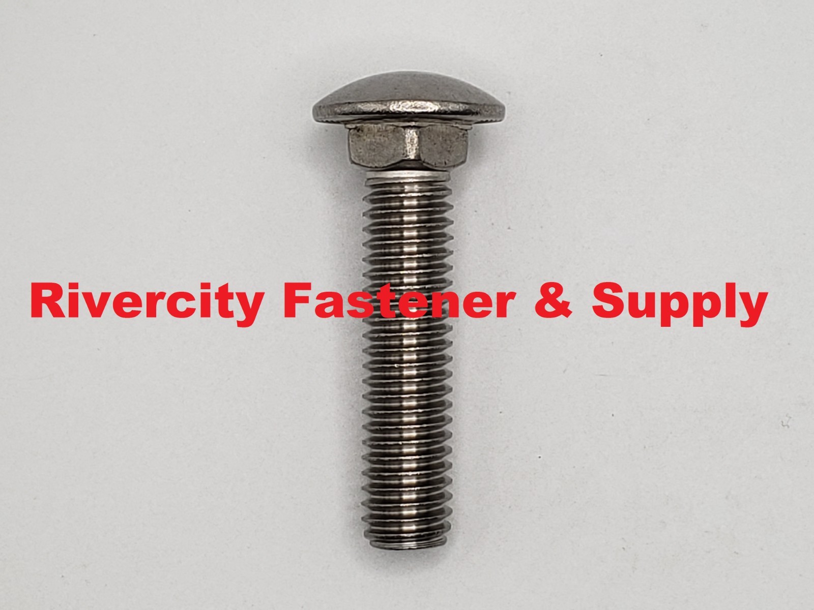 7/16-14×2 Stainless Carriage Bolts 7/16×14 x 2″ Screws 7/16-14 x 2