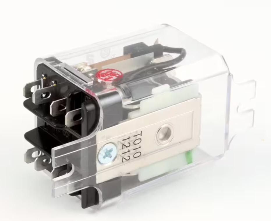 Cleveland KUP-11D55-12, Relay, 12VDC, 10A, DPDT, Horizontal Gas Agitator