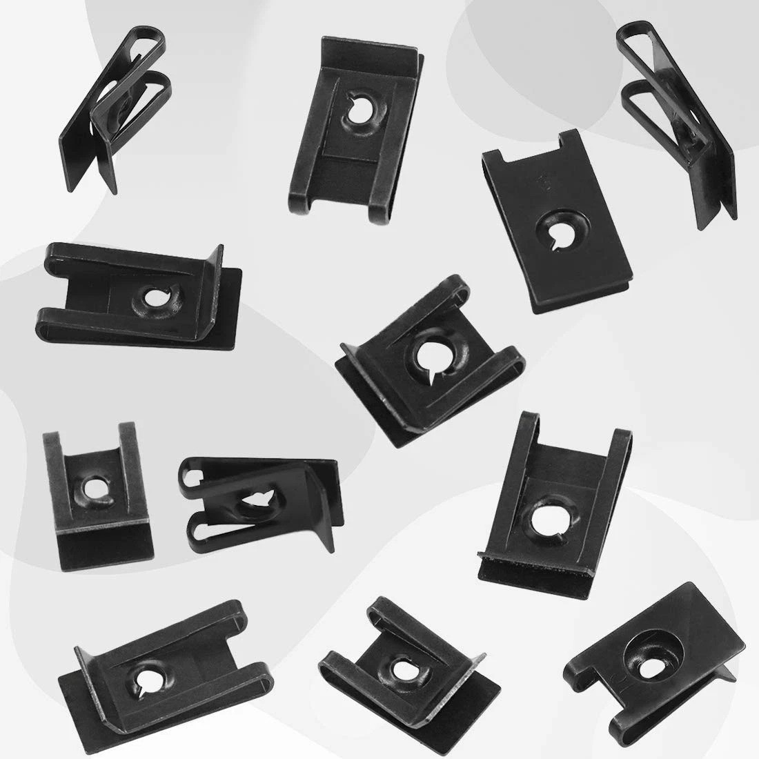 Professional 225 Pcs U-nut Clip Kit for Auto Panels