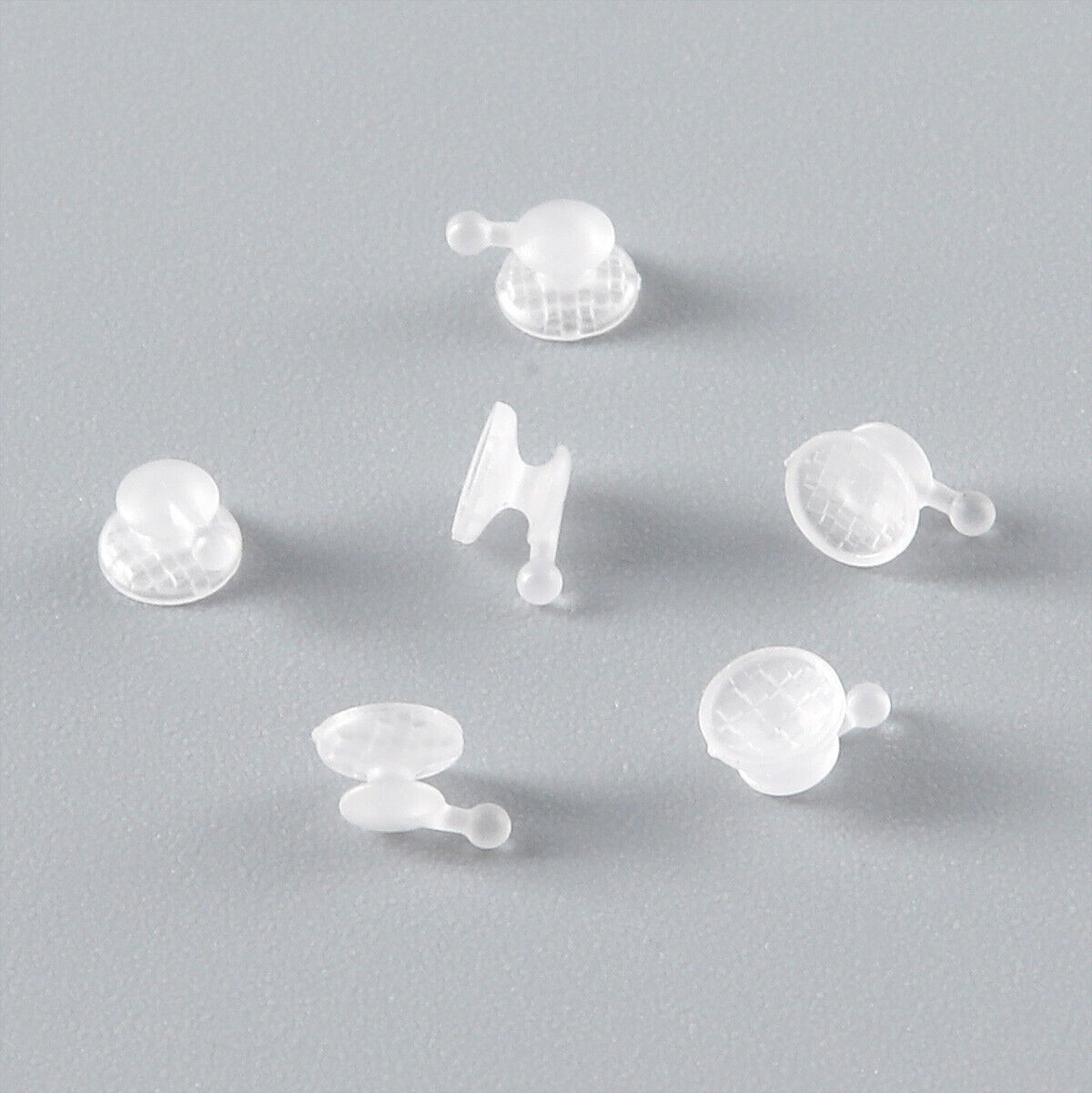 Dental Orthodontic Ceramic Lingual Buttons Round Rectangular/Round with hook