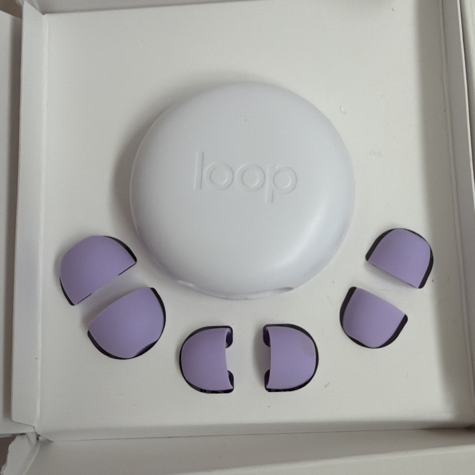 Loop Quiet 2 Earplugs for Noise Reduction Violet – Open Box