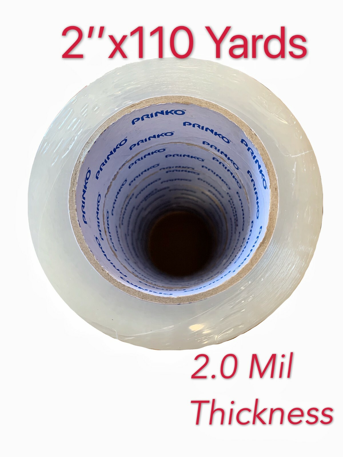 36 ROLLS 2.0Mil Carton Clear Sealing Packing Packaging Tape 2×110 Yards (330 ft)