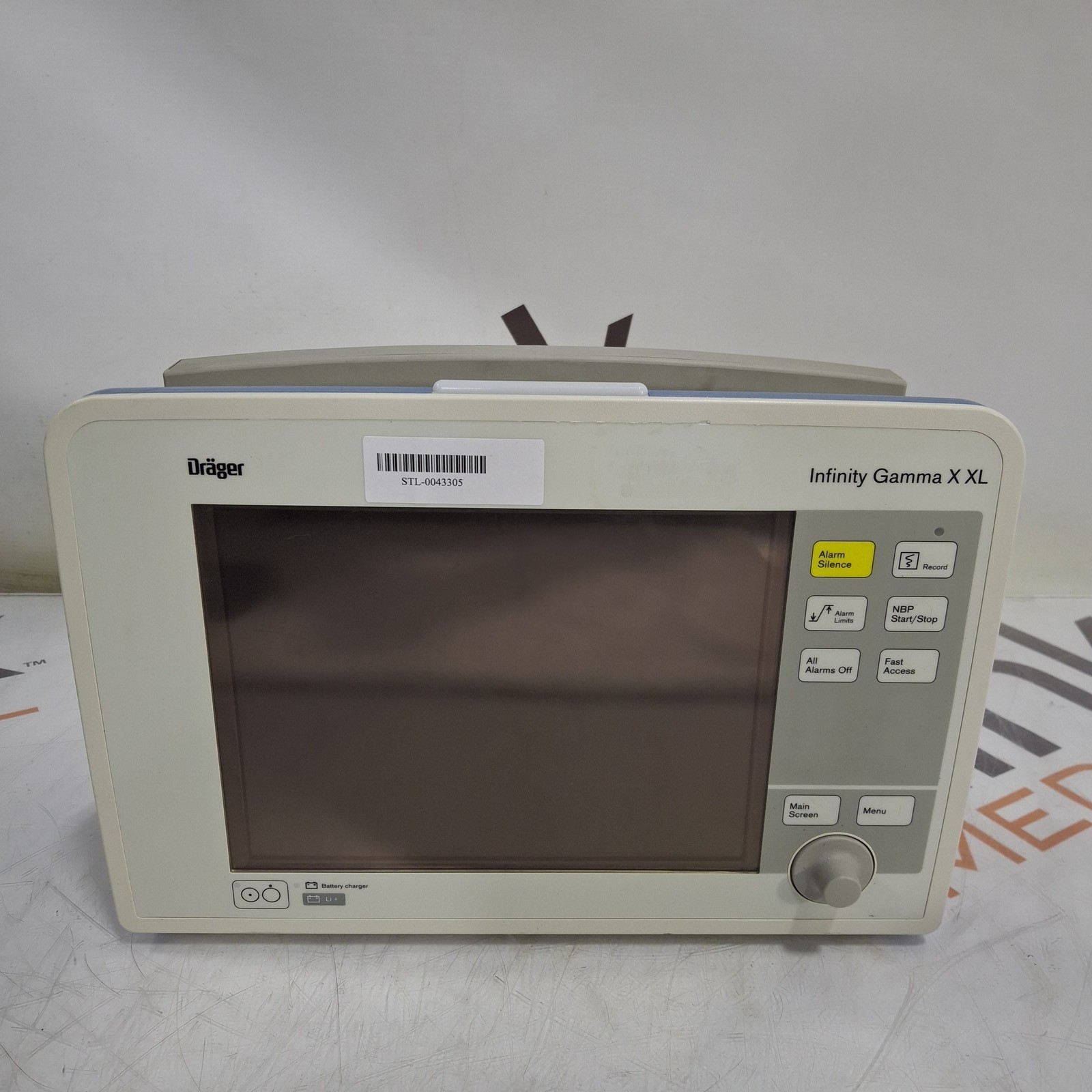 Draeger Medical Infinity Gamma X XL Patient Monitor