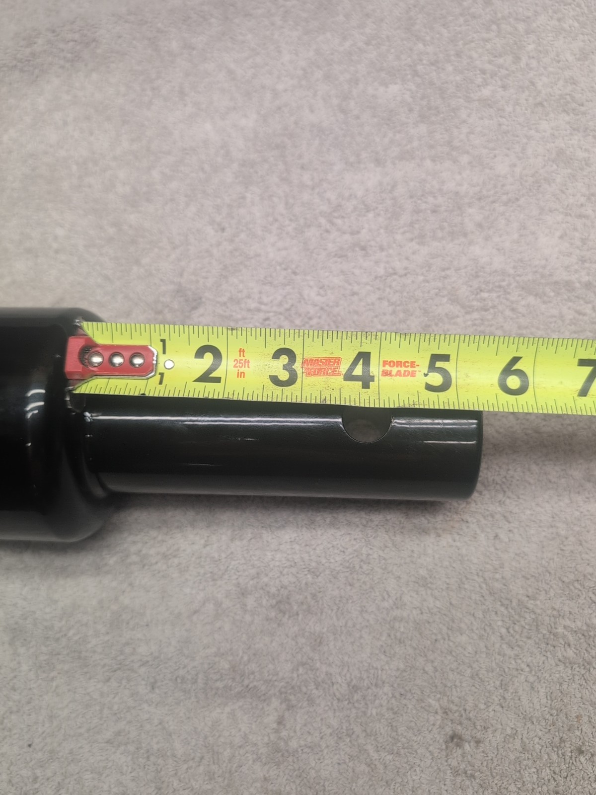 2-9/16″ Round to 2″ Round Auger Bit Post Hole Digger Adapter Conversion 7/8″ Pin