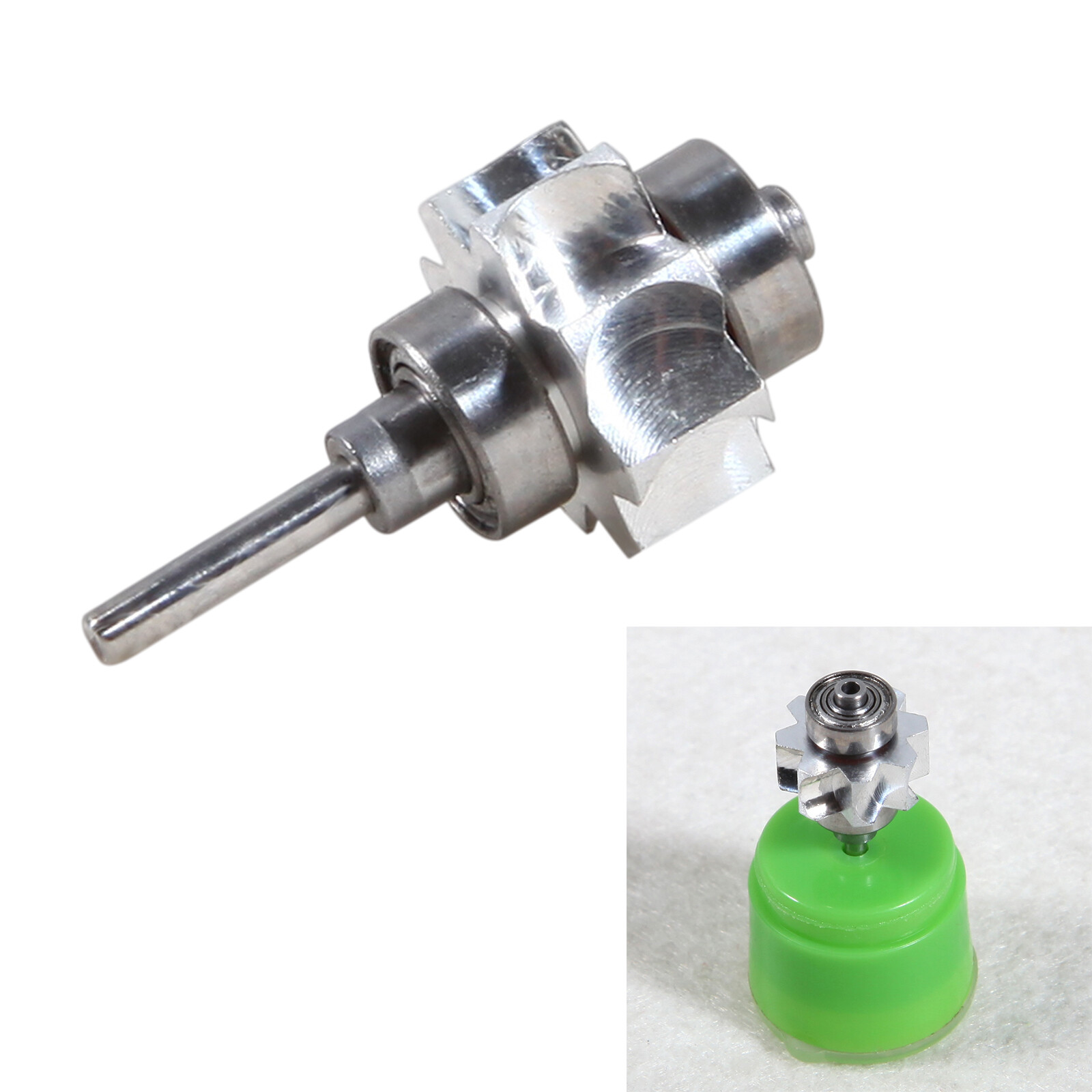 Dental Replaced Cartridge Turbine Rotor for Self-power LED High Speed Handpiece