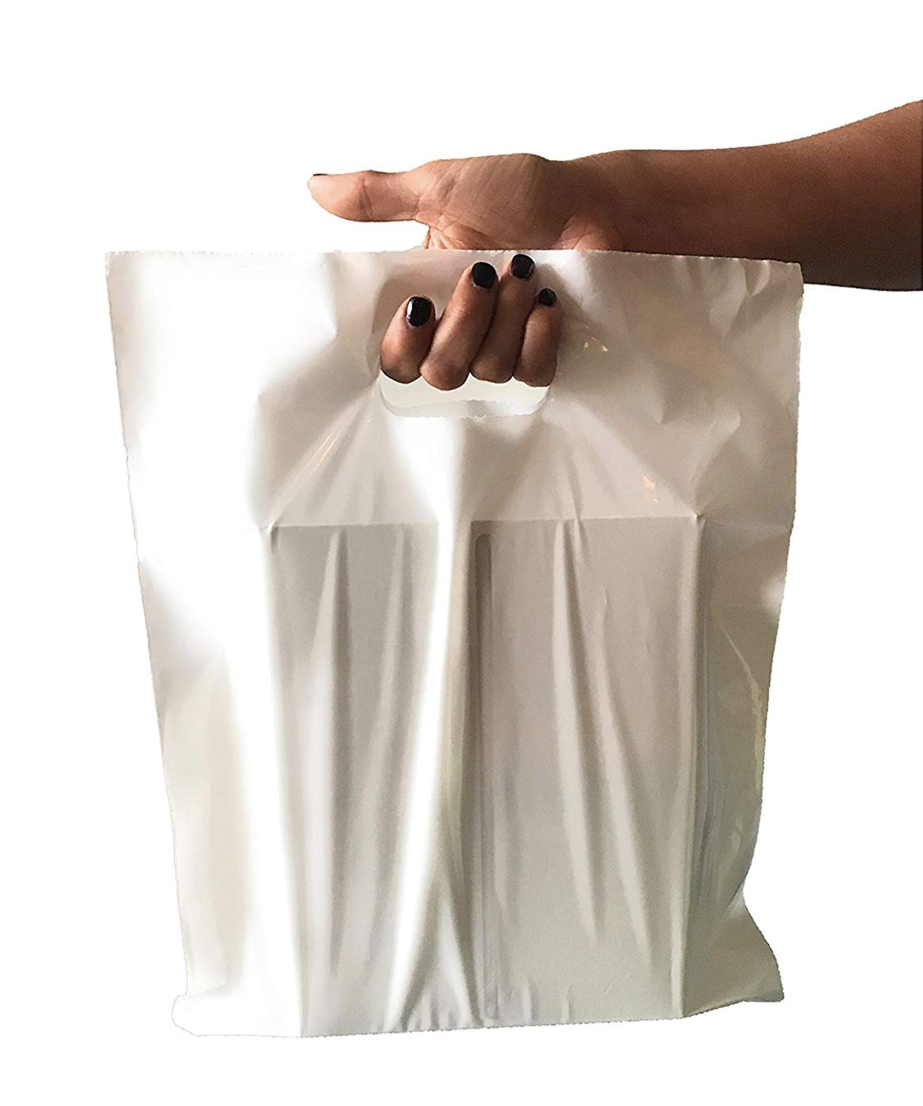 Merchandise Bags, Die Cut Handles, Strong, Durable, and Tear Resistant Bags P…
