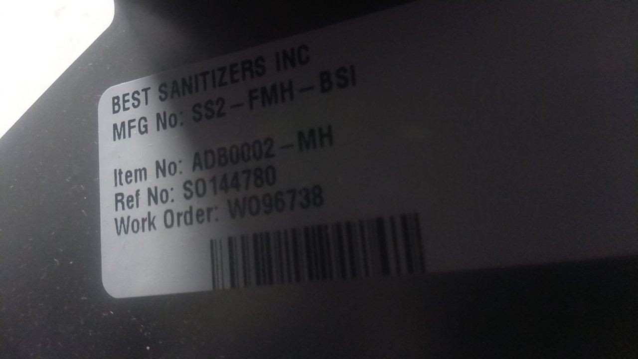 Smartstep ADB0002-MH 6 to 8 Users per Minute Footwear Sanitizing Unit