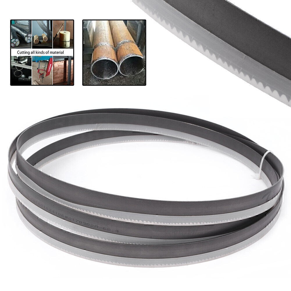 82″ x 3/4″ x 0.35″ 8/12 Portable Band Saw Blade M42 Bi-metal