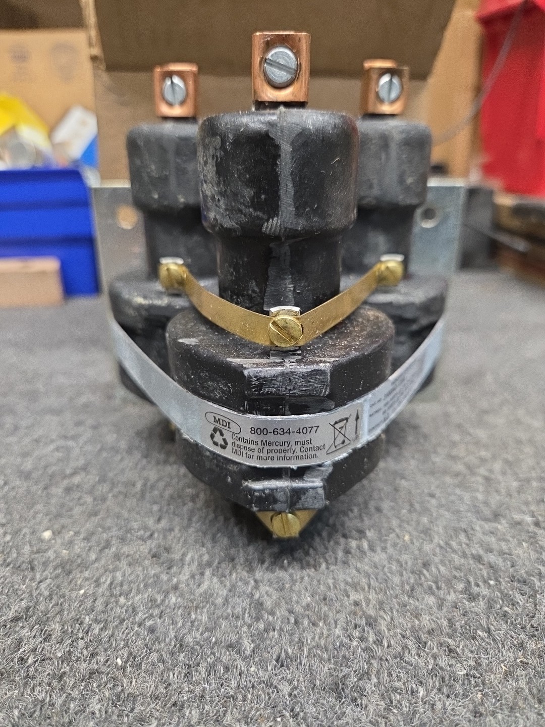 MDI 3100NO-120A Contactor 120V Coil 3P