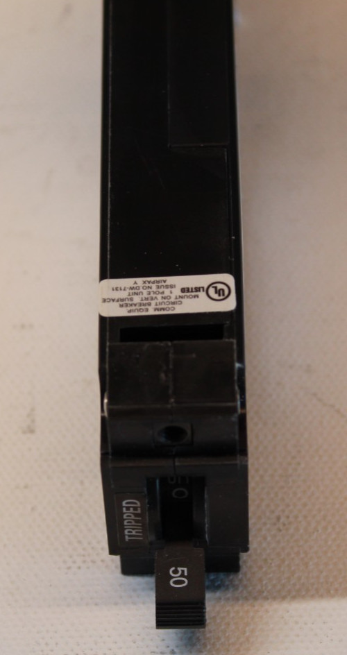 Airpax 50 Amp Circuit Breaker CMRB1-39125-50-T Pluggable