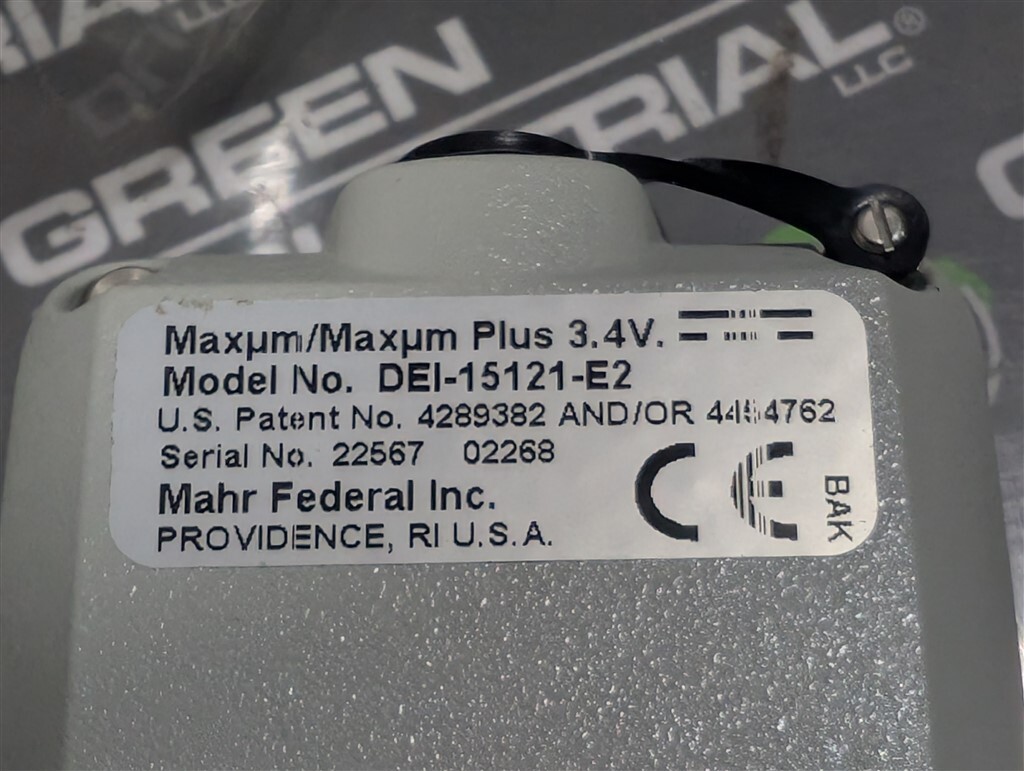 NEW Mahr Federal DEI-15121-E2 Maxμm Digital Electronic Indicator