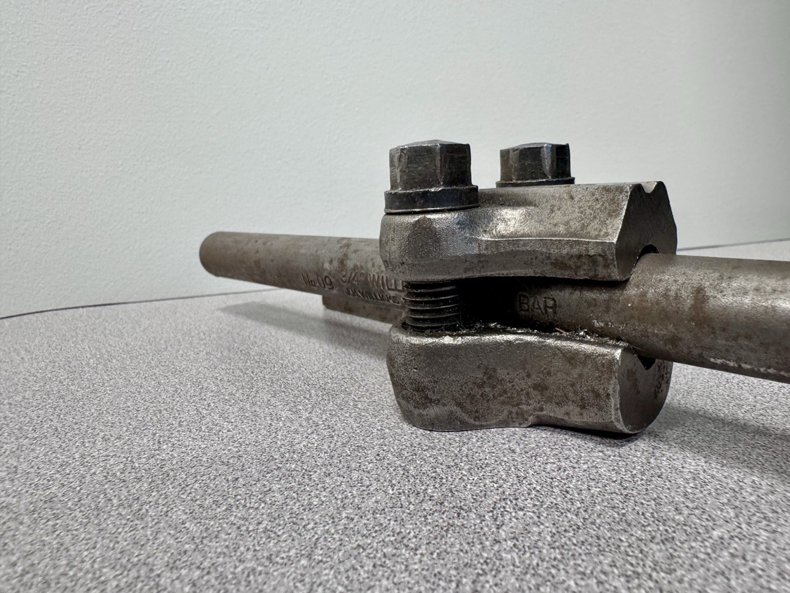 NO. 9 Williams Boring Bar Holder With NO. 9 3/4” Williams Sleeve Bar