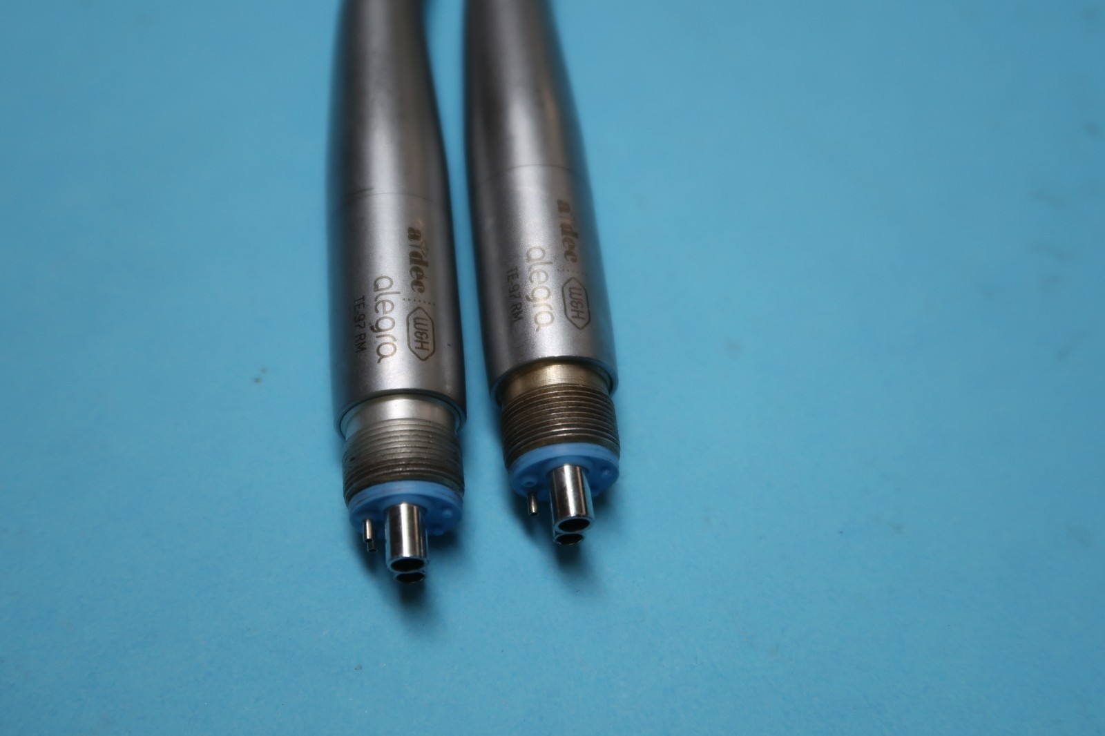 W&H ADEC ALEGRA TE 97 RM NON FIBER OPTIC DENTAL HANDPIECE SET OF 2 & 1 MONTH WAR
