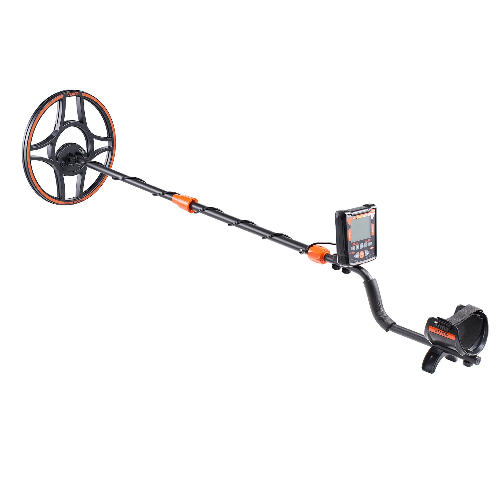 VEVOR Metal Detector for Adults 6-12″ Professional Gold Detector Waterproof Coil