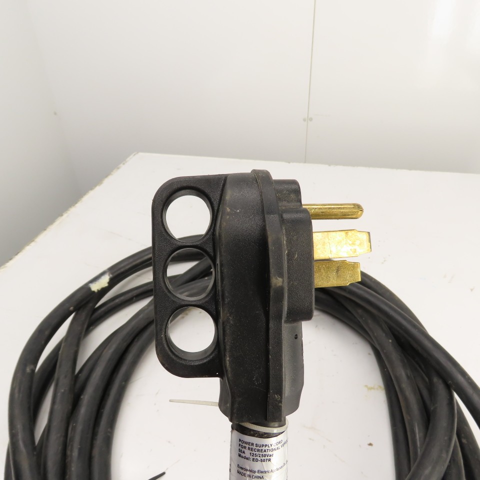 Epicord ED-507R 50 Amp 125V Power Supply Cordset Recreational Vehicle 35′ Long