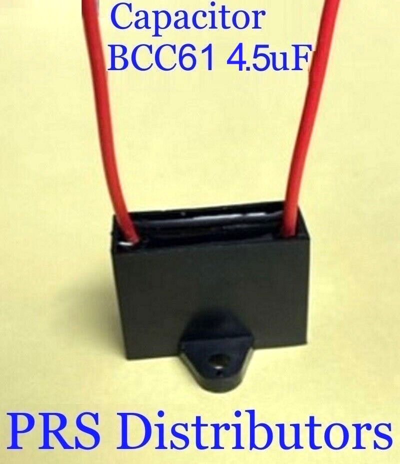 CBB61 4.5uF 4.5mF Motor Ceiling Fan Capacitor replacement 2-Wire 450VAC 50/60 HZ