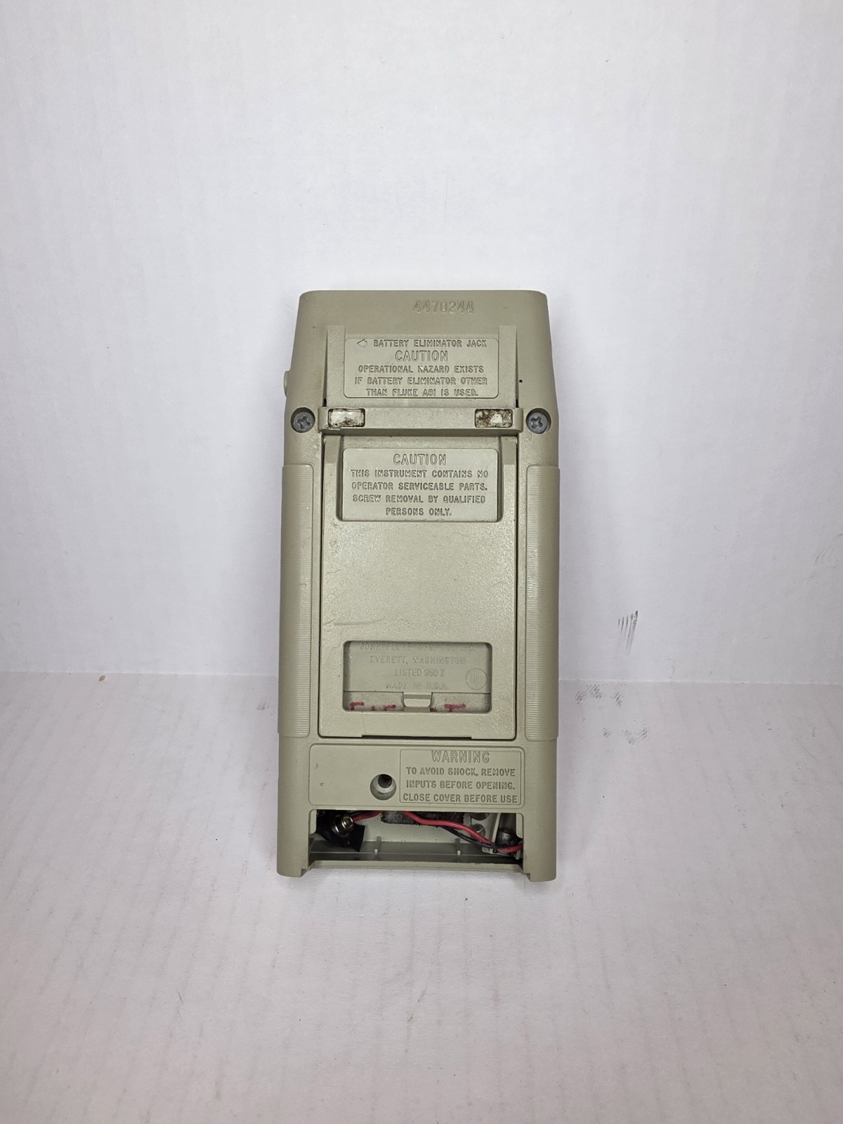 Fluke 8060A True RMS Multimeter With Leads Working