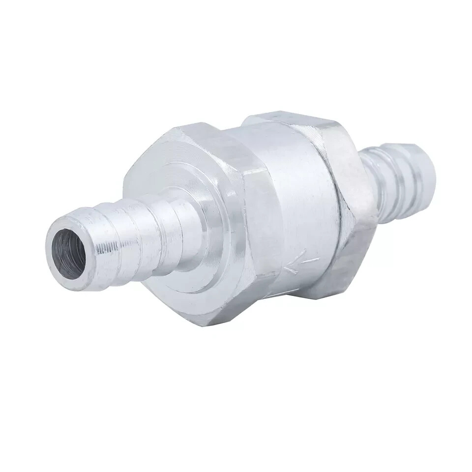 2x 10mm 3/8″ Fuel Line Non-Return One Way Air Fuel Oil Check Valve Diesel Gas