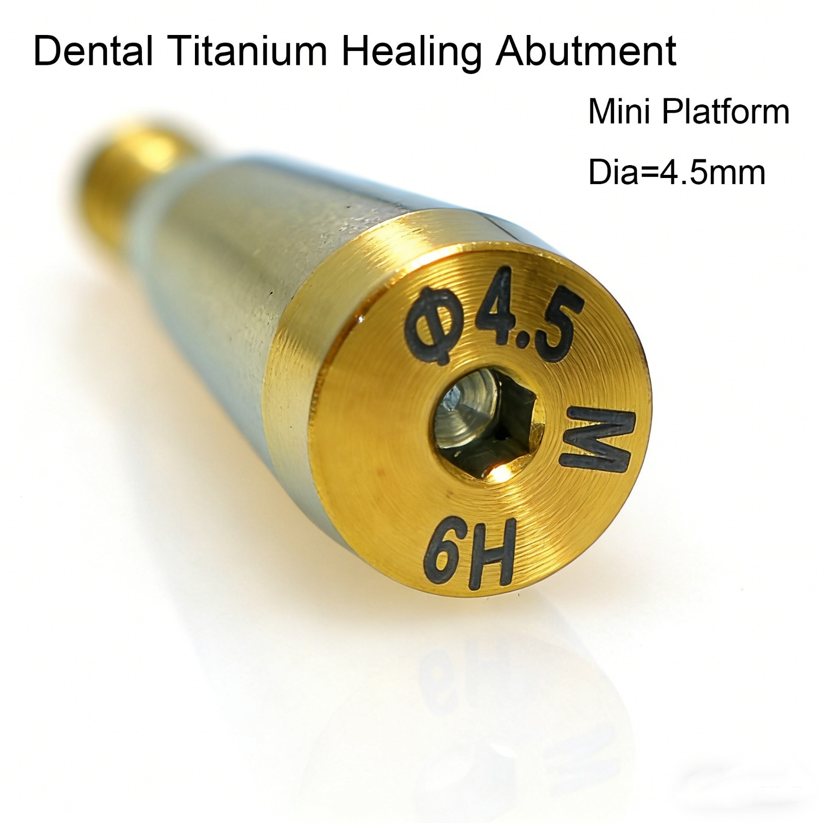 US Dental Healing Abutment Cap Mini Regular Platform Fits Ostem Hiossen Implant