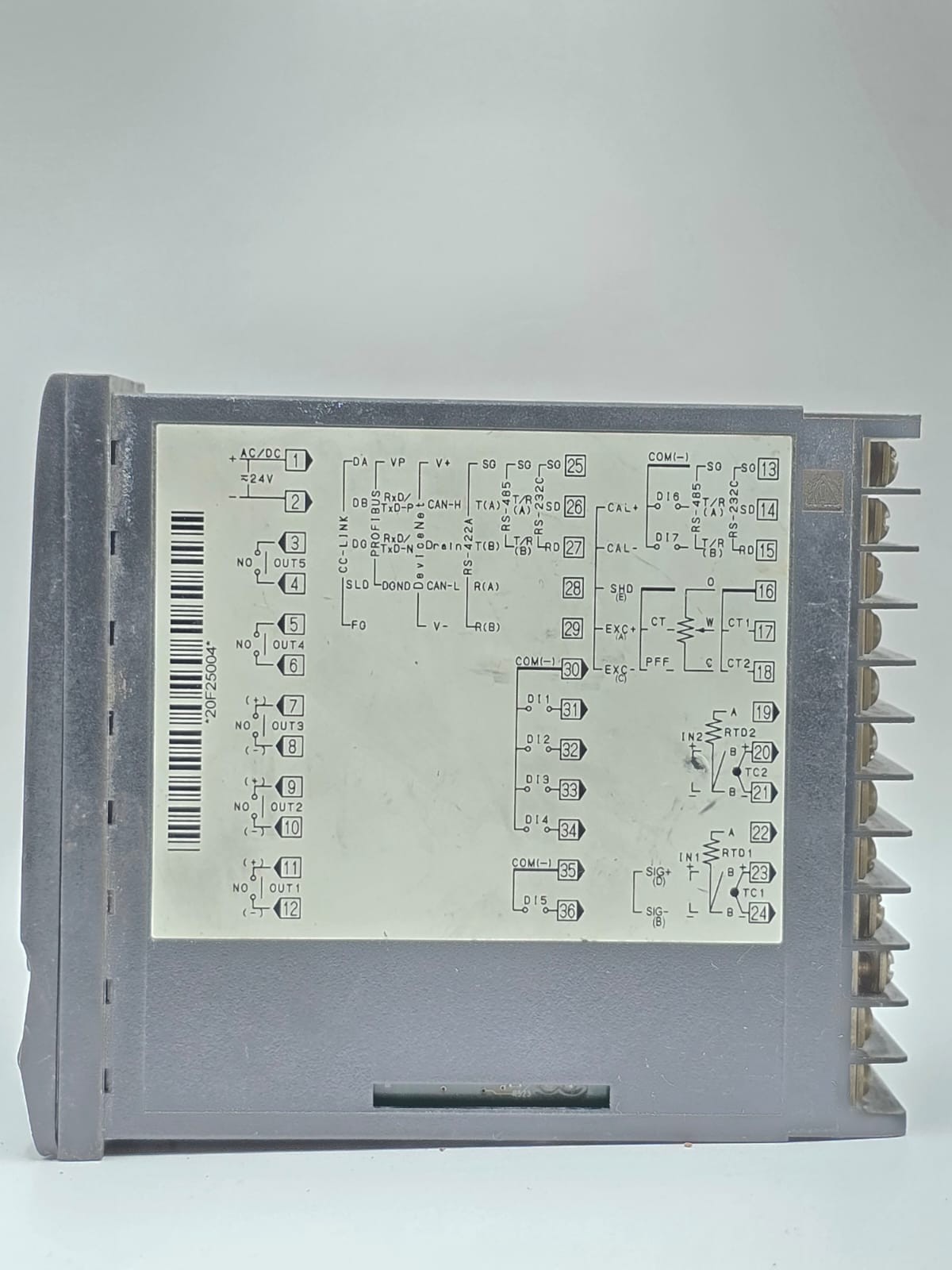 RKC Instrument HA400 Process Temperature Controller 24V AC/DC Dual Input J