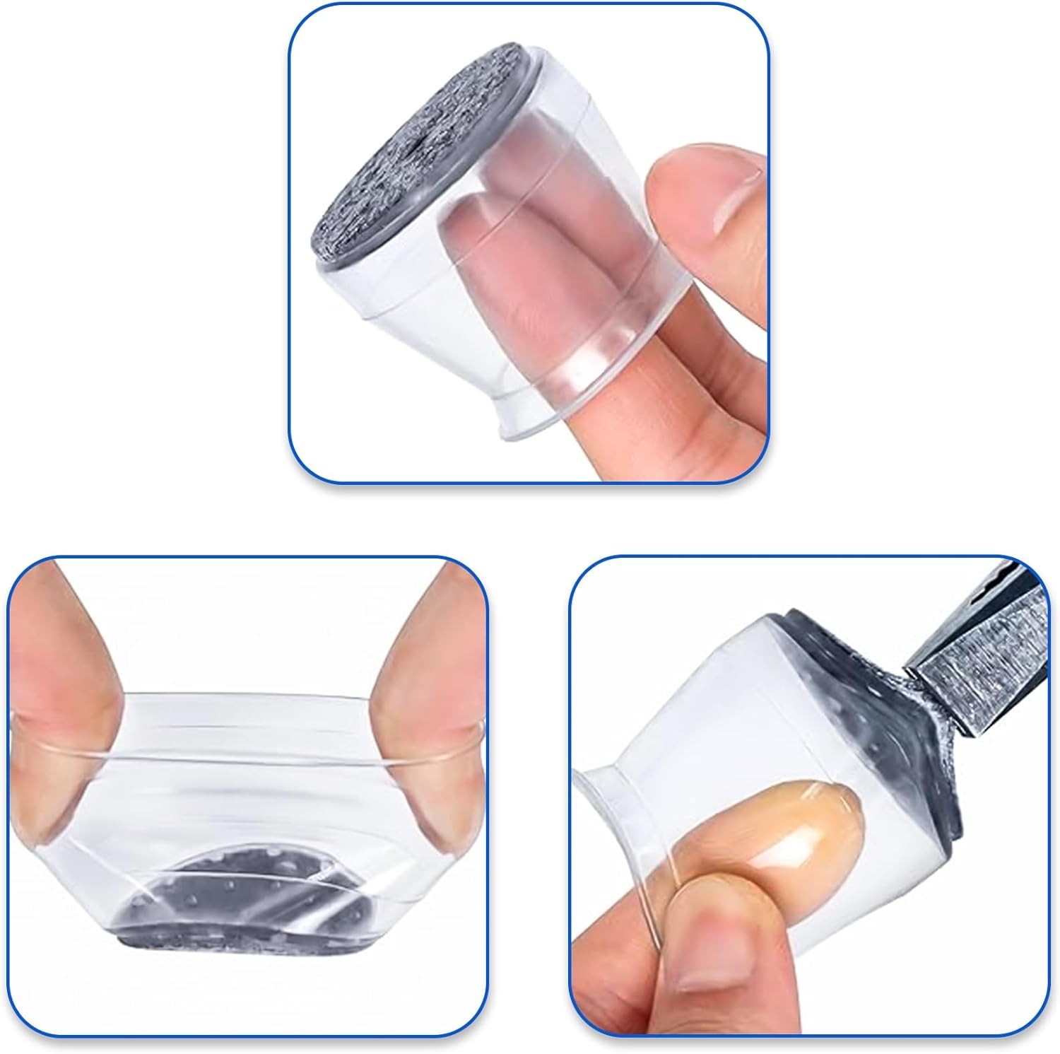 40 Pieces Anti Scratch Chair Leg Caps, Furniture Foot Cover, Anti Slip Chair Fee