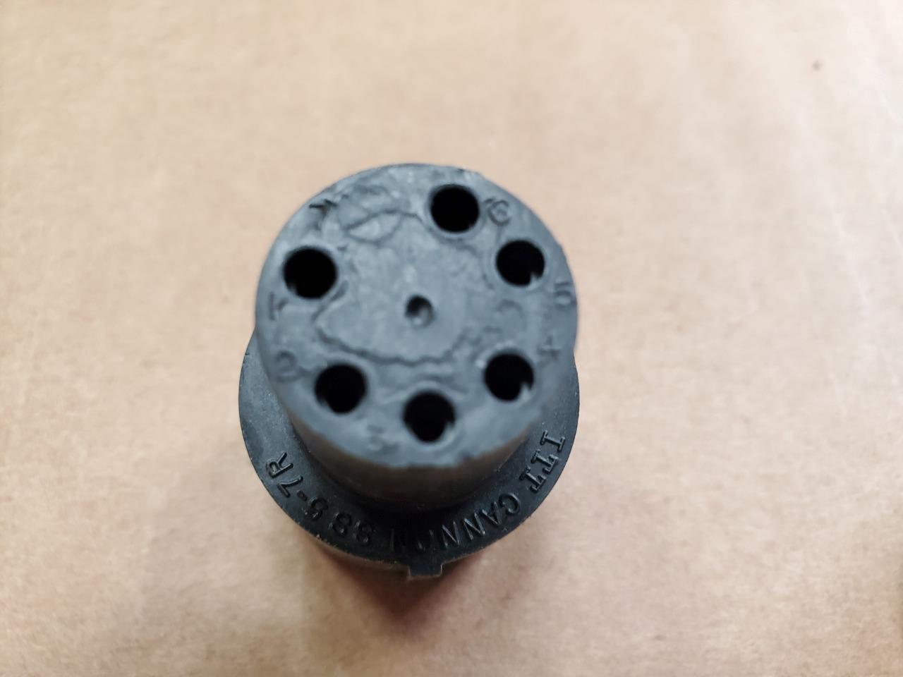ITT CANNON Sure Seal Male/Female Connector & pins SS5-7R SS5-7P plug *5 contacts