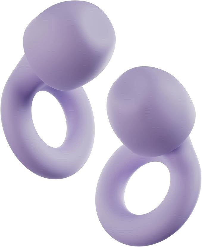 Loop Quiet 2 Ear Plugs Ultra Comfy Reusable Noise-Reducing 14 NRR Violet New