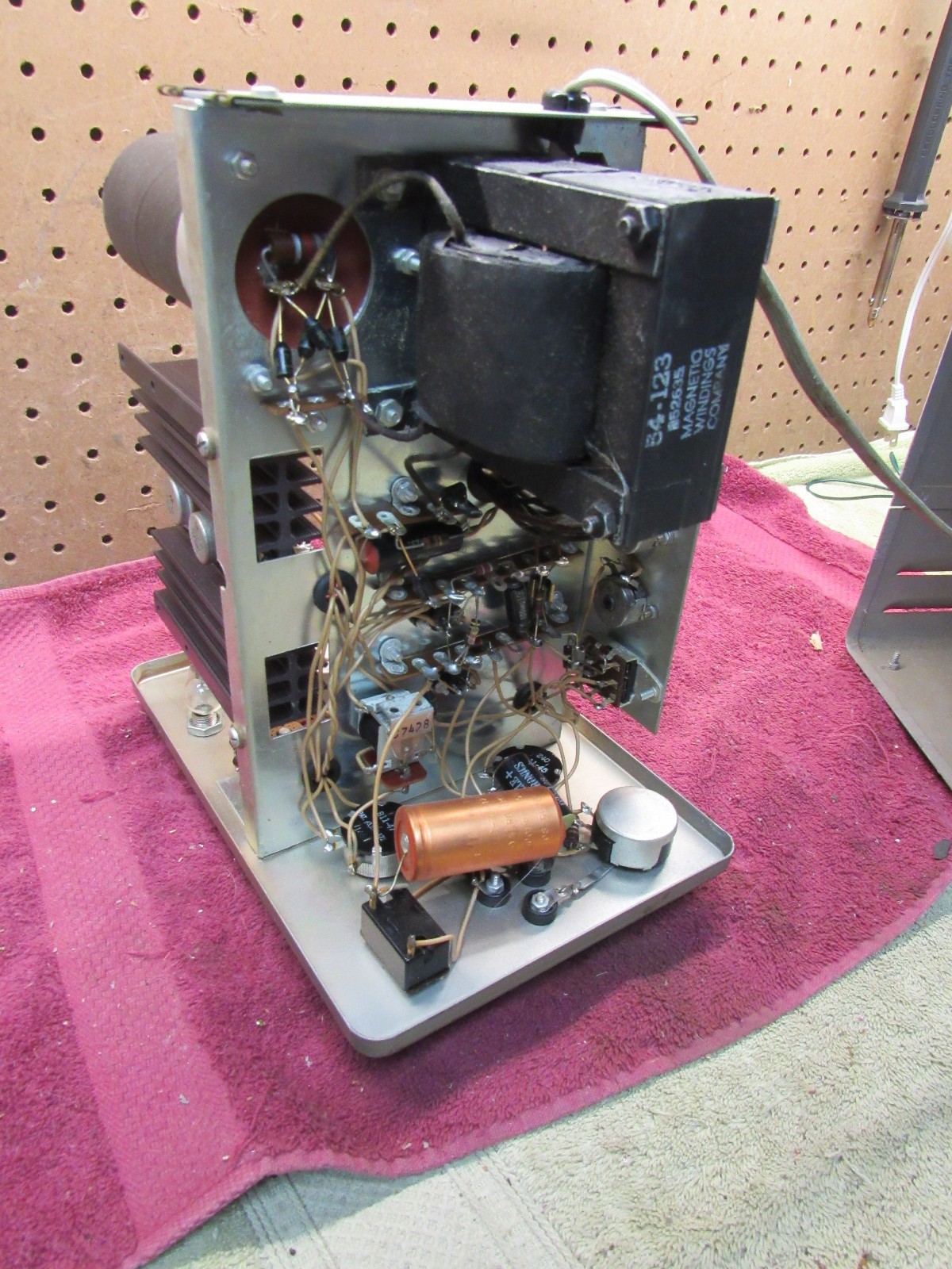 Vintage Heathkit IP-20 Regulated Power Supply for Restoration