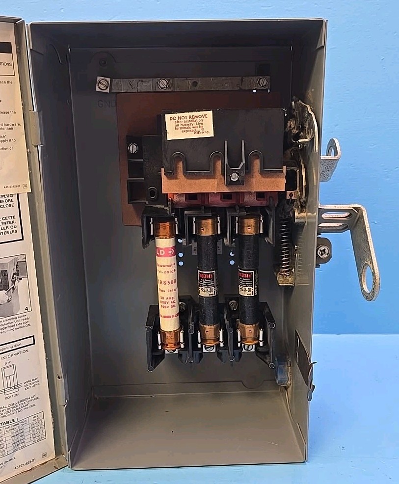 SQUARE D PQ3603G 30A 600V 3P3W ILINE BUSWAY SWITCH