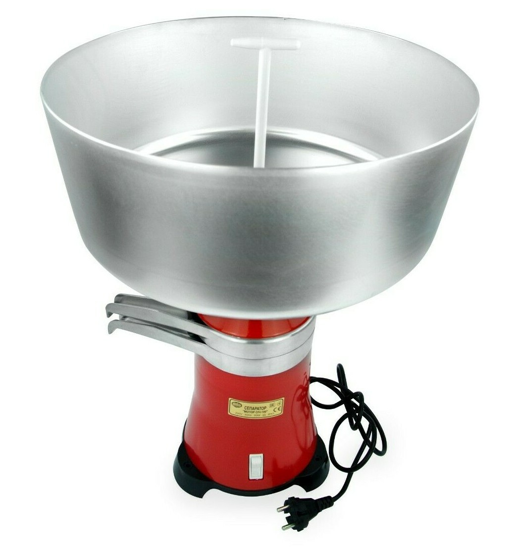 NEW!!! MILK CREAM ELECTRIC CENTRIFUGAL SEPARATOR MACHINE METAL 100L/H WORLDWIDE