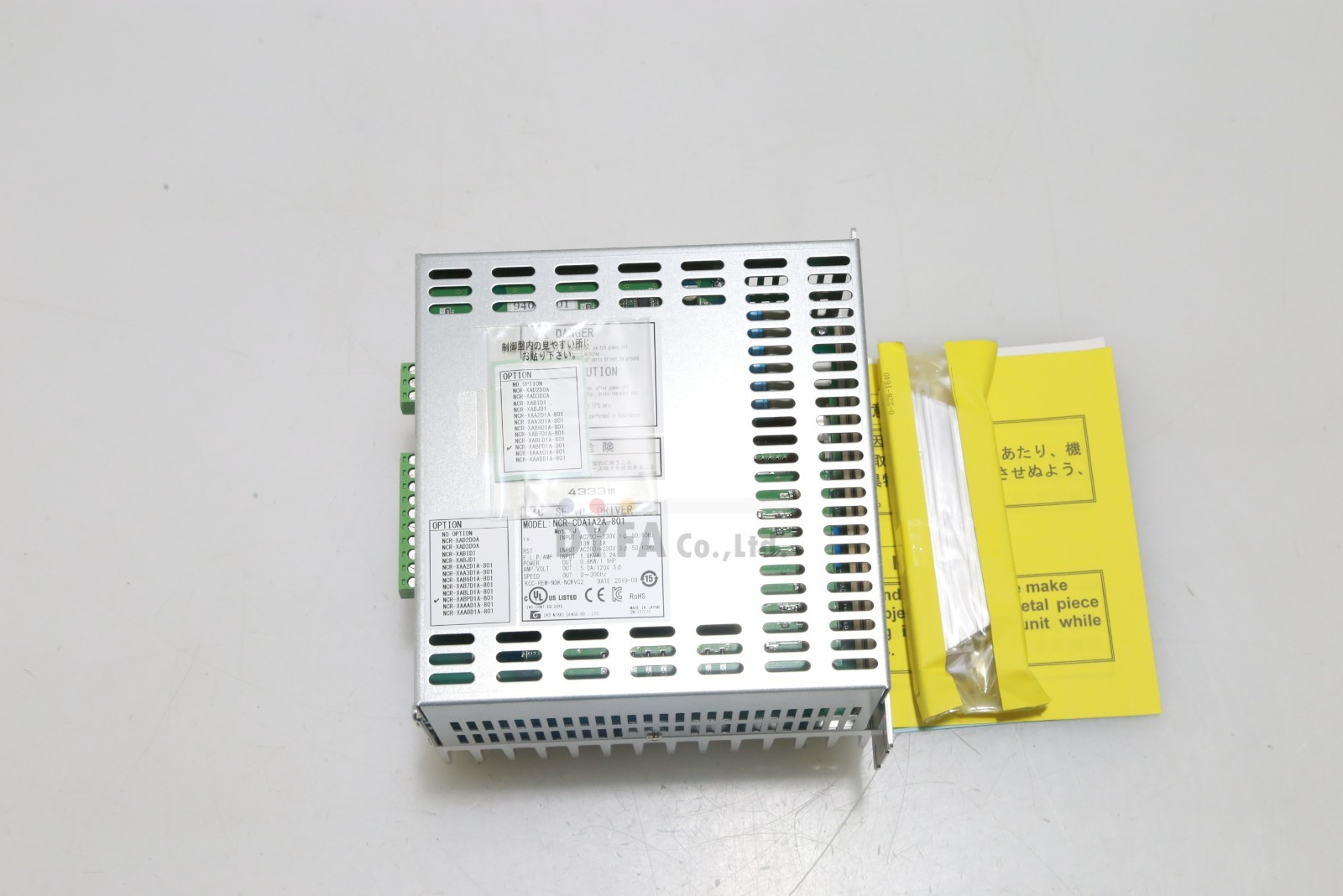 CKD NIKKI DENSO NNB NCR-CDA1A2A-801 AC Servo Driver 0.8kW DRV-I-5006=9B49