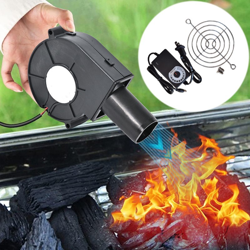 120Mm BBQ Fan 12V 4.72In Blower Brushless with 110V/120V Variable Speed